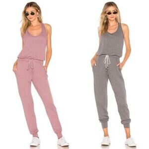 Young Fabulous & Broke Eberhart Jumpsuit Sweatsuit $123 Size S Small